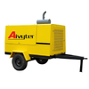 Compressor de ar de parafuso portátil rebocável com acionamento por motor diesel