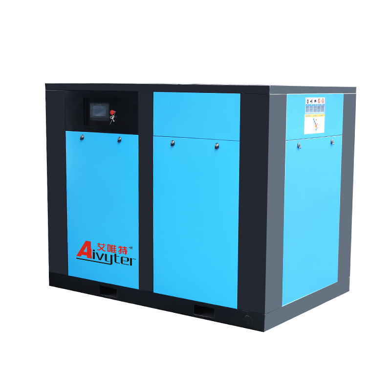 Compressor de ar de parafuso inversor de economia de energia estacionário de 110kW 150Hp