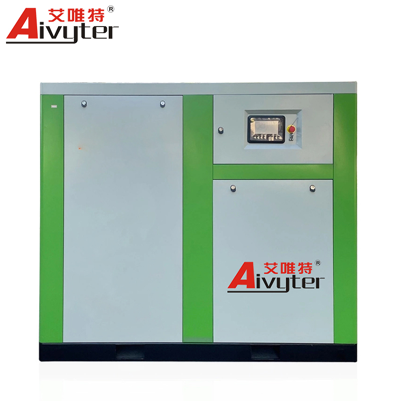 Compressor de ar giratório livre do único parafuso do óleo de lubrificação da água de 37kW 50Hp para o gerador do oxigênio