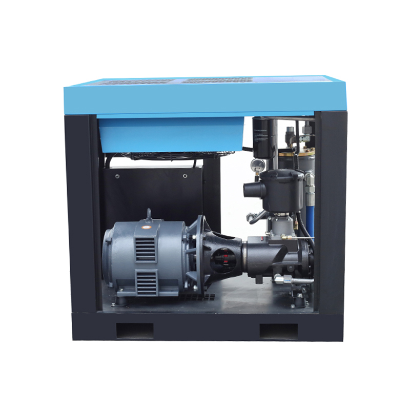 7,5 KW 10 HP 42 CFM Compressor de ar de parafuso rotativo trifásico de velocidade fixa