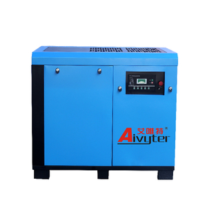 Fabricantes de compressor de ar tipo parafuso de acionamento direto para resfriamento de ar da China