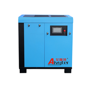 Compressor de ar de parafuso giratório economizador de energia 22kW com inversor