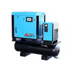 Compressor de ar de parafuso rotativo trifásico de velocidade variável de 15 HP com tanque e secador