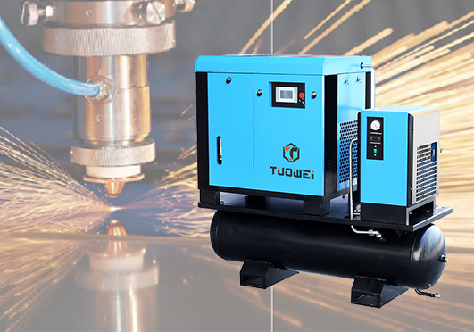 Análise sobre o uso de compressor de ar na área de corte a laser