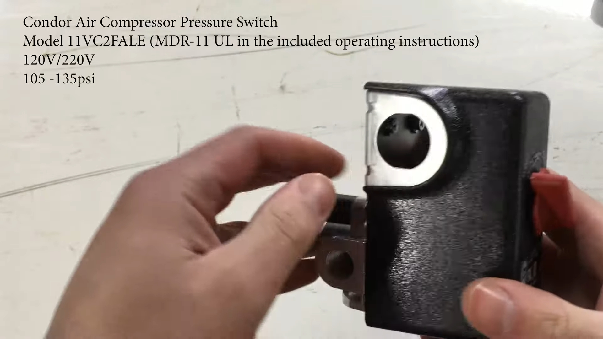 Interruptor de pressão do compressor de ar