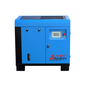Compressor de ar parafuso de conversão de frequência de ímã permanente 11kW 15Hp