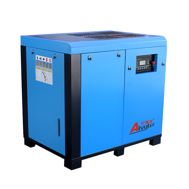 Compressor de ar de parafuso rotativo lubrificado a óleo 45kW 60Hp para máquina de embalagem