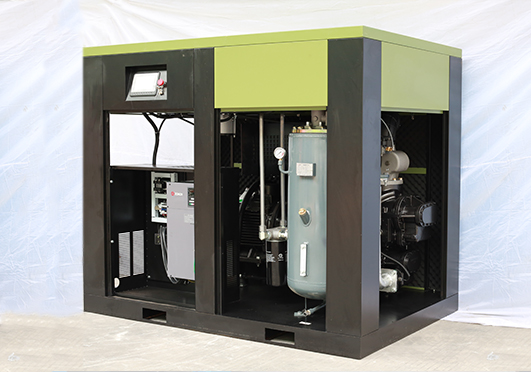 Comparação das características de desempenho, vantagens e desvantagens de três compressores de ar: compressor de ar de parafuso, compressor de ar centrífugo e compressor de pistão alternativo