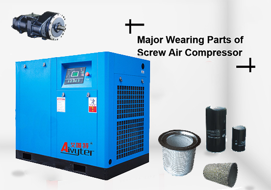 Você conhece todo esse conhecimento sobre as peças de desgaste do compressor de ar parafuso?