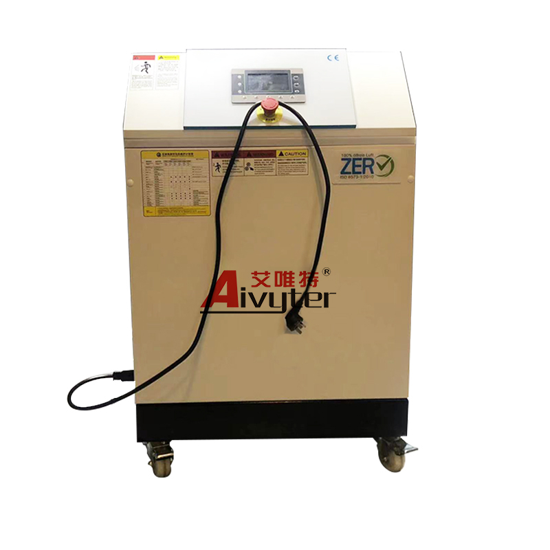 compressor de ar monofásico silencioso livre do óleo de 2.2kw 3hp para lojas de alimentos