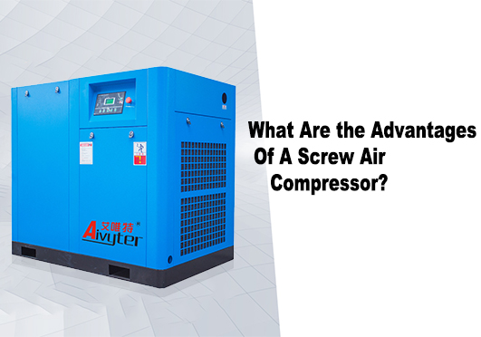 Quais são as vantagens de um compressor de parafuso?