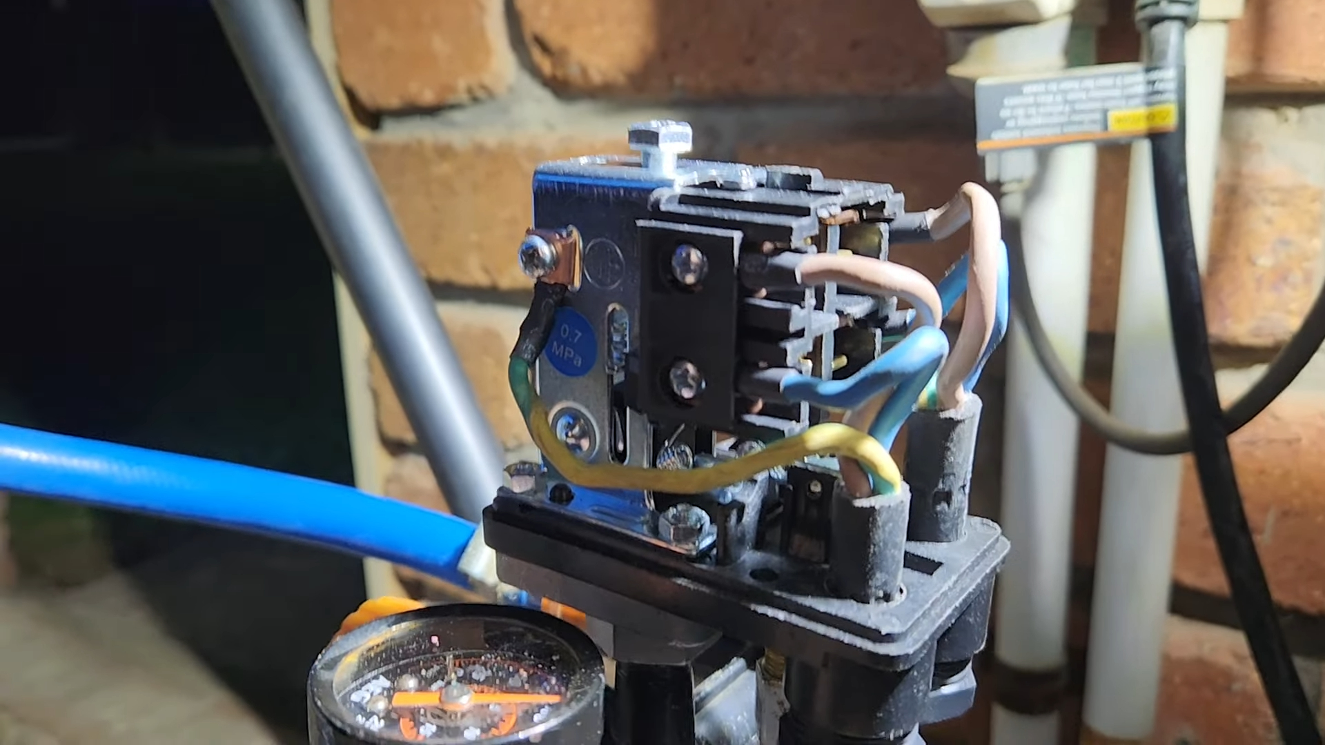 INTERRUPTOR DE PRESSÃO do compressor de ar funciona